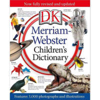 Merriam Webster children  S dictionary contains 300 pictures and notes. The original English learning reference book DK press