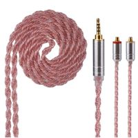 Yinyoo 6 Core 2.5/3.5/4.4mm Balanced Copper Plated Cable Earphone Upgrade Cable With MMCX/2Pin