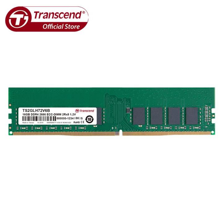 transcend-16gb-ddr4-2666-ecc-unbuffered-dimm-memory-ram-for-workstation-and-server-ts2glh72v6b