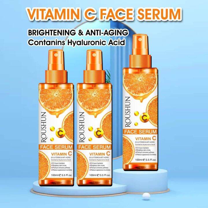 ROUSHUN VITAMIN C FACE SERUM Lazada PH