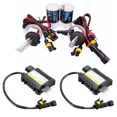 1ชุด HID Xenon Kit 12V 35W Slim Ballast H7หลอดไฟ H1 H3 H11 H8 4300K 6000K 8000K เปลี่ยนหลอดฮาโลเจนรถอุปกรณ์เสริม