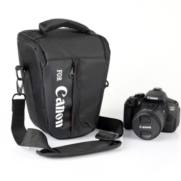 SLR DSLR Camera Bag Case For Canon EOS 77D 2000D 4000D 250D 6D 5D 800D  (Black)