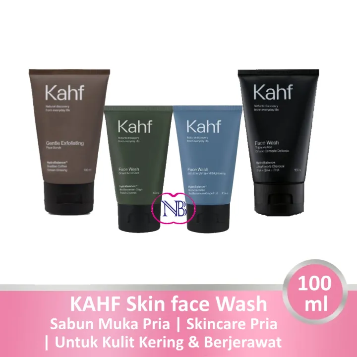 Kahf Face Wash 100 ml All Variant Lazada Indonesia