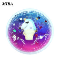 MIRA ใหม่ดาวสีสัน Slime ของเล่นดินเหนียวเทียนหอมของเล่นลดควาเครียดชุดดินน้ำมันของเล่นเด็กของเล่นบีบมือ