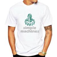 Simple Machines Recordst Shirt Screen Print Shirt Cotton Men T Shirt Gildan