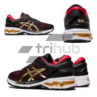 ASICS KAYANO 26 BLACK / PURE GOLD WOMEN (Size 6us / 37eu) รองเท้าวิ่งผู้หญิง ของแท้ ?%