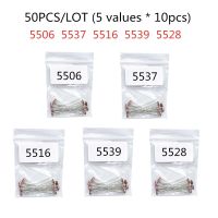 50PCS/LOT (5 values x 10pcs) LDR Photo Light Sensitive Resistor Photoelectric Photoresistor Kit for 5506 5516 5528 5537 5539