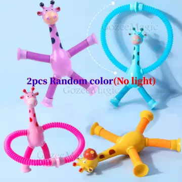 2 Pcs Random Color Stikbot Screen Animation Toys Shed Dolls With Sucker Toys