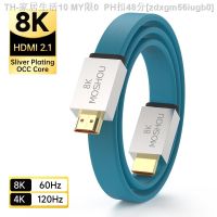 【CW】☄◙△  MOSHOU 2.1 Cable 48Gbps 8K 60Hz 4K 120Hz Ultra Speed Cord HDCP 2.2   2.3 HDR 10 eARC for Dolby Vision Atmos