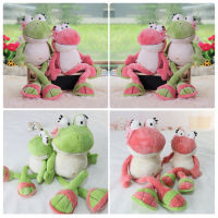 Frog Cartoon Plush Toy Stuffed Animal Cute Pilllow Doll Plushie Kids Gifts Girls