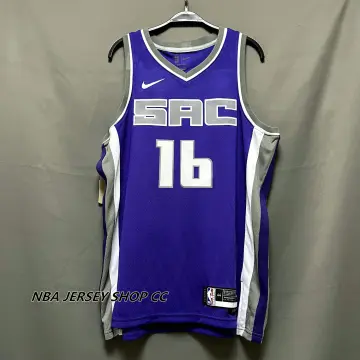 Nike Men's Sacramento Kings Keegan Murray #13 Purple T-Shirt