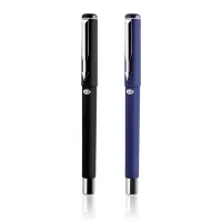 ปากกาเจล แบบมีปลอก ด้ามยางนิ่ม จับสบายมือ ขนาดเส้น 0.7mm หมึกสีน้ำเงิน /ดำ รุ่นW-369 ใช้เซ็นเอกสาร ตามสำนักงานและบริษัทต่างๆ （ราคาต่อด้าม）