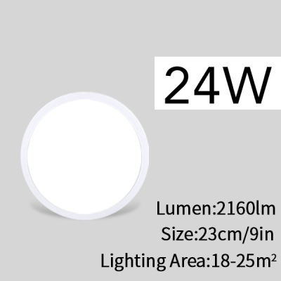 Living Room lights LED Ceiling Lamp Ultra-thin Cold White 9W 13W 18W 24W lighting fixture Ceiling Lights for Bedroom and kitchen