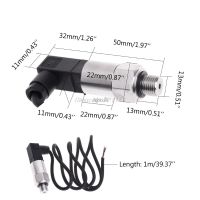 Pressure Transmitter Pressure Transducer Sensor 0-10bar 9-32VDC G1/4 4-20mA 0.5% Dec12 Dropship