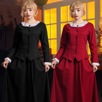 ? Popular Clothing Theme Store~ European And American Court Retro Long Dress Halloween Costume Company Annual Meeting New Year Medieval Ball Party Studio