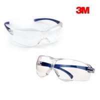 ชุดคู่ 3M แว่นตานิรภัย Safety Glasses รุ่น Asian Fit เลนส์โพลีคาร์โบเนต กันฝ้า กัน UV (V34/V35/V36)