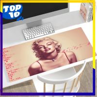 ดีที่สุด ✉ Marilyn Monroe Padmouse 30X60 แผ่นรองเมาส์สำหรับเล่นเกม แผ่นรองเมาส์ขนาดใหญ่