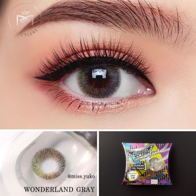 New! คอนแทคเลนส์ Dream Color1 Wonderland(Gray,Brown) ค่าสายตาปกติ