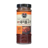 [Limited Deal] Free delivery จัดส่งฟรี  CJ Hot and Spicy BBQ Sauce 500g. Cash on delivery เก็บเงินปลายทาง