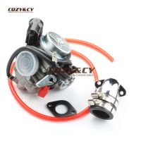 24Mm PD24J Carburetor &amp; High-Performance Manifold For Scooter Moped ATV QUAD GY6 125 150 152QMI 157QMJ