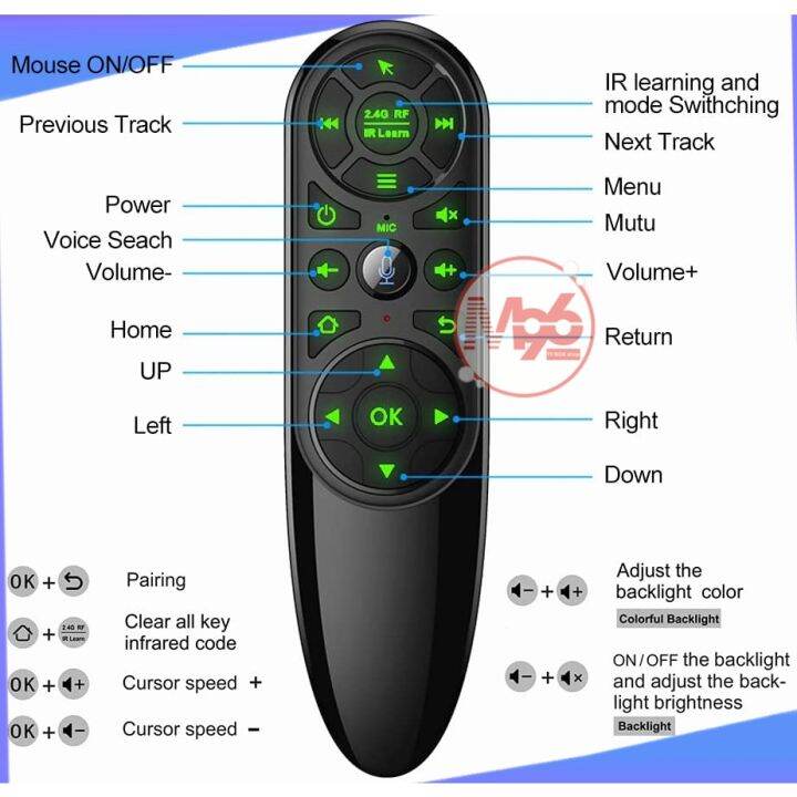 pro-โปรแน่น-air-mouse-รีโมทควบคุมเสียงอัจฉริยะ-q6-air-mouse-พร้อมการควบคุมด้วยเสียงและฟังก์ชั่นการเรียนรู้อินฟราเรด-รีโมท-ไม้-กระดก-จู-น-รีโมท-รั้ว-รีโมท-รีโมท-บ้าน-จู-น-รีโมท