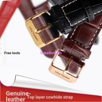 Suitable For Hamilton Genuine Leather Strap Pin Buckle Style Khaki Jazz Eternal 19Mm 20Mm 21Mm 0705