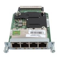 EHWIC-4ESG Cisco EHWIC HWIC WAN Card, Four port 10/100/1000 Ethernet switch interface card