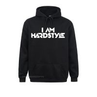 I Am Hardstyle Men Men Music Defqon Hardcore Dance Dj Techno Club Party Edm Pullover Hoodie Camisas Harajuku Men Premium Cotton Size XS-4XL