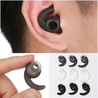 3 Pairs S/M/L Silicone Earbuds Cover Earphone Replacement With Ear Hook For JBL Sports Bluetooth Headset Headphone Accessories Wireless Earbud Cases