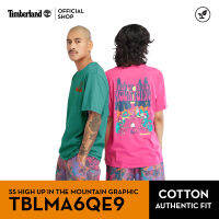 Timberland Mens SS HIGH UP IN THE MOUNTAIN BACK GRAPHIC TEE เสื้อยืด (TBLMA6QE9)