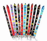 New Design 1 Piece High Quality Cute Cartoon Badge Holder Strap Anime Series Key Chain Lanyard Phone Strap ID Card Strap