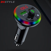 DSstyles Bộ Phát Fm 5.0 Tương Thích Bluetooth Máy Nghe Nhạc Mp3 Xe Hơi Bộ