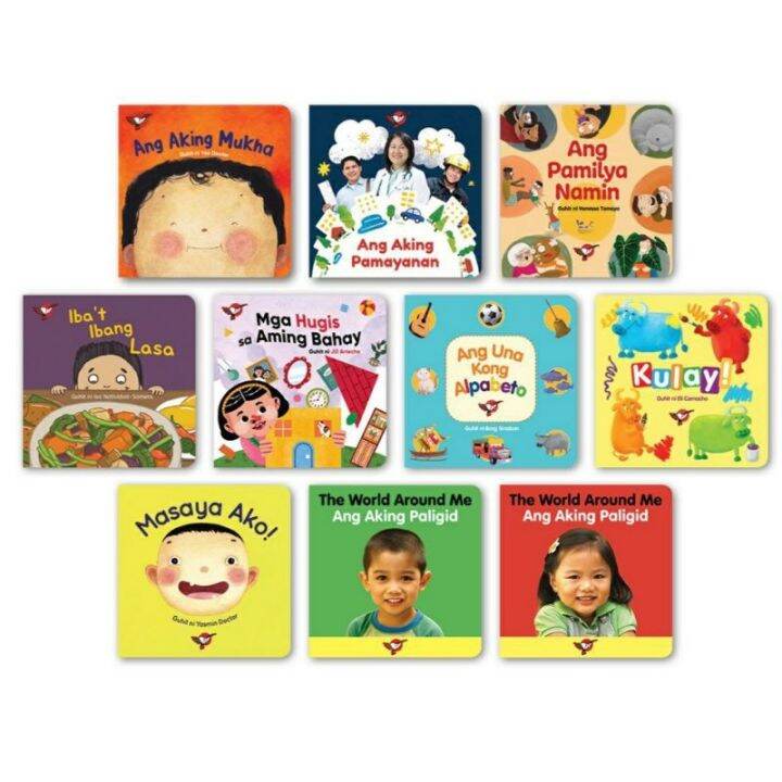 Tagalog Board books for toddlers and preschoolers Lazada PH