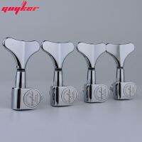 GUYKER Headstock ปิดผนึกที่ปรับจูนเสียงเบสโครเมี่ยมหัวเครื่องจักร