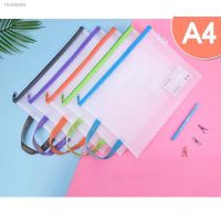 ✱ 2Pcs A4 Size Zipper File Bags EVA Plastic Mesh Pouch Waterproof Document Bag Board Games Storage Bags for Office Home Travel