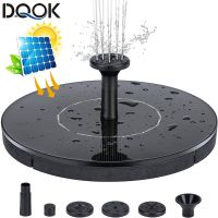 [NEW] Mini Solar Water Fountain Pool Pond Waterfall Fountain Garden Decoration Outdoor Bird Bath Solar Powered Fountain Floating Water