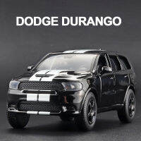 A136 Dodge Durango ล้อแม็ก D Iecast รถของเล่นรุ่นยานพาหนะจำลองดึงกลับ Fouictron ยางยาง2ประตูเปิดเด็ก ToyM