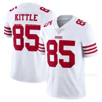 ❉✗ NFL football jersey 49ers 85 new white 49ers George Kittle Jersey