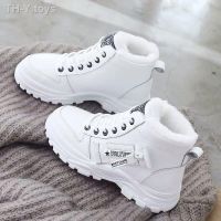 Y.toys Senhoras de inverno sapatos 2021 rendas até as sapatilhas femininas neve tornozelo botas plataforma quente à prova dwaterproof água mulher mujer