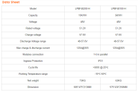 48v 200ah 6000Cycles Solar