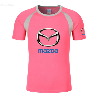 NEW Summer Style 2023 Mazda Logo Summer Short-Sleeved Polo Shirts Mens Business Male Casual Self-Cultivation Breathable T-shirtsNew product，Canbe customization high-quality