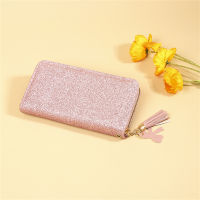 Purse Card Holder Handbag Clutch Phone Women Ladies Wallet Glitter