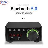 KLW HIFI Bluetooth 5.0Digital เครื่องขยายเสียงพลังสูงบอร์ด50WX เครื่องขยายเสียง2สเตอรีโอแอมป์สำหรับโฮมเธียเตอร์บัตรผู้เล่นทีเอฟ USB