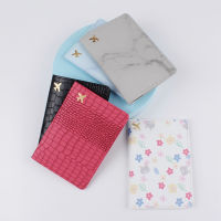 Case PU Tag Holder Leather Business Pattern Passport Cover
