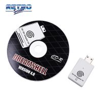 100%-อะแดปเตอร์ตัวอ่าน SD รุ่นใหม่ + CD พร้อม DreamShell_Boot_Loader สำหรับคอนโซลเกม DC Dreamcast