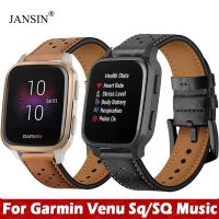 ✶▣ Watch Band For Garmin Venu Sq Strap Leather Watch Bands Strap For Garmin Venu Sq band garmin venu SQ Music Replacement Bracelet