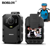 BOBLOV B4K1มินิตัวกล้อง4K 128GB พร้อม GPS, HD 2196P กล้องตำรวจ BodyCam 40M การมองเห็นได้ในเวลากลางคืนสีแดง-น้ำเงินเตือน DVR วิดีโอเครื่องบันทึกเสียงกล้องถ่ายทำกล้องถ่ายวิดิโอตรวจจับการเคลื่อนไหว