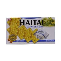 ?Promotion?  ส่งฟรี (แพ็ค 3) Haitai Original Crackers 141gm (6pcs x 7 Packs) ไฮไท แครกเกอร์รสดั้งเดิม 6 ชิ้น x 7 ห่อ มี 3 รส ให้เลือกอร่อย Saltine-รสเค็ม มีเก็บปลายทาง