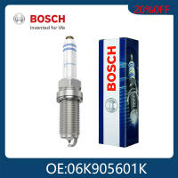 ของแท้06K905601K 0241245677 Iridium Spark Plug สำหรับ Audi A3 Q3 TT VW Atlas Jetta จุดระเบิดเทียนรถอุปกรณ์เสริมอัตโนมัติ