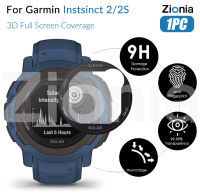 Zionia 1PC 20D HD เต็มรูปแบบหน้าจอขอบโค้งเต็มรูปแบบป้องกันฟิล์มสำหรับ Garmin Instinct 2 2S dezl Camo Surf Solar Tactical Instinct2 Instinct2S กีฬาสมาร์ทนาฬิกา HD 9H 3D ป้องกันการระเบิดป้องกันอุปกรณ์เสริมฟิล์มรอยขีดข่วน